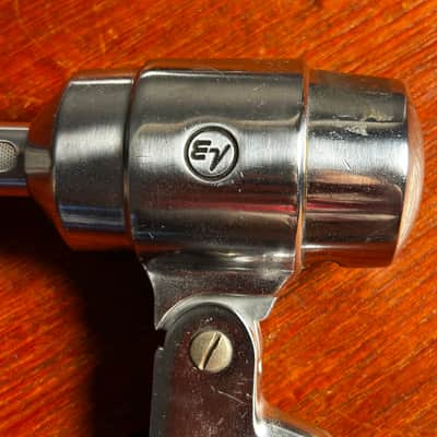 Pair of Electro-Voice 644 Sound Spot Cardioid Dynamic Microphones 1960 Chrome image 16