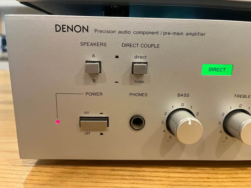 Denon PMA 530 / TU 530 1980s - Silver | Reverb