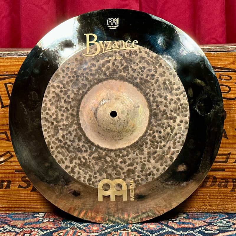 16" Meinl Byzance Dual Crash Cymbal 958g *Video* image 1