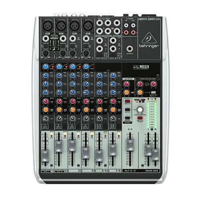 Behringer Xenyx Q1204USB Premium 12-Input 2/2-Bus Mixer with Xenyx Mic Preamps & Compressors, Wireless Option and USB/Audio Interface image 3