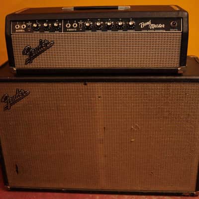 Fender Blackface Bandmaster Piggyback (1966) image 1