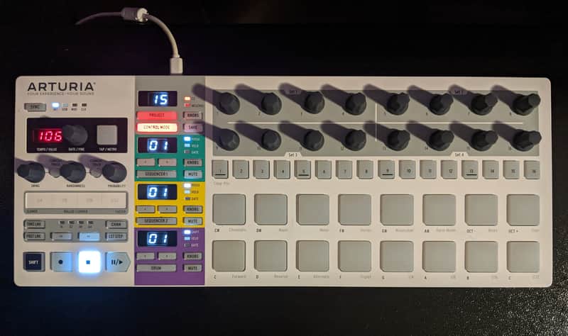 Arturia BeatStep Pro MIDI Controller 2017 - Present - White image 1