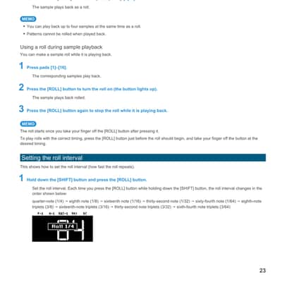 Roland SP-404MK2 — 7 in 1 Manual Guide — 264 Pages — Half Size 5.5x8.5 image 8