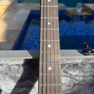 Schecter USA Custom Shop Sunset Custom II Electric Guitar - Tiger Eye Satin 2024 - Red Tiger Eye Satin image 5