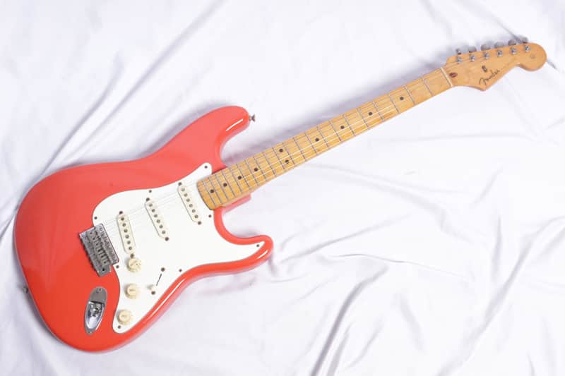 Fender USA / American Vintage (U.S. Vintage) '57 Stratocaster Fiesta Red 1987-1988 Secondhand! [114418]