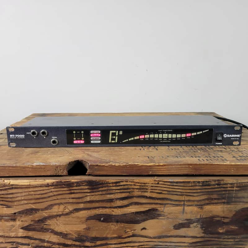 Sabine RT-7000 Rack Tuner | Reverb
