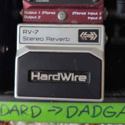 DigiTech Hardwire RV-7 Stereo Reverb - Gearspace