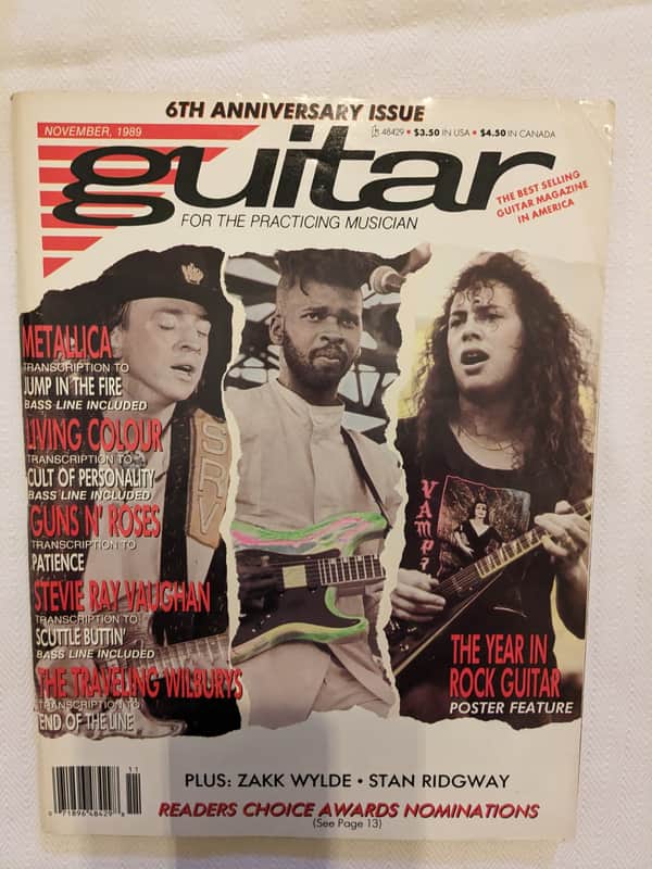 Guitar for the Practicing Musician November 1989 image 1