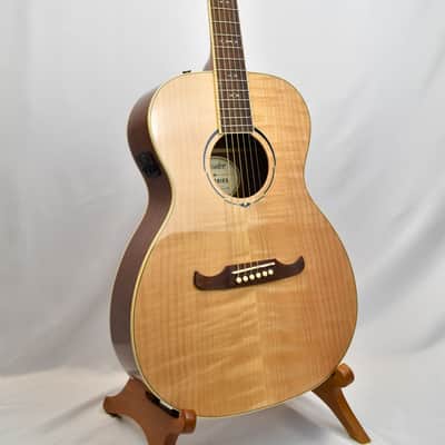 Fender FA-235E Concert Acoustic Electric Natural Flame Maple Top Fishman Electronics image 4