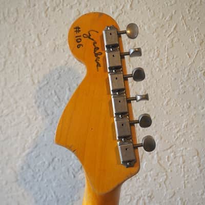 Graham Guitars Relic S-Style + UPGRADES - Baby Blue (Fender Strat) image 11