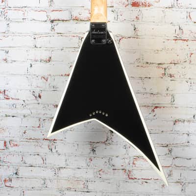 Jackson - 2014 JS Series Rhoads JS32T FSR - Electric Guitar - Black with White Bevels - USED image 7