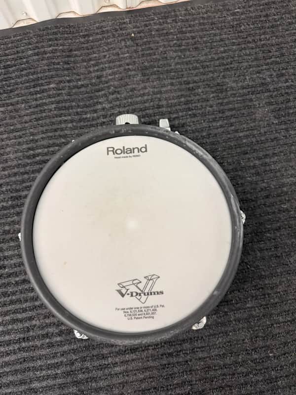 Roland PD-108-BC V-Pad 10" Dual Trigger Mesh Drum Pad 2010s - Black Chrome image 1