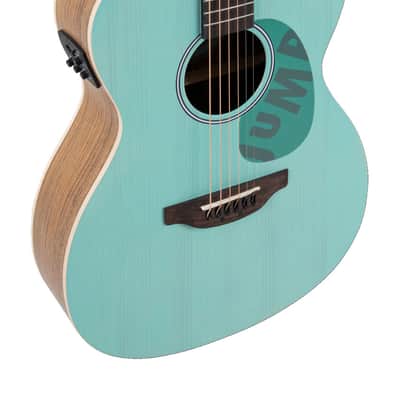 Ovation Applause Jump OM Cutway Electric Celeste (AEO-69-T) image 3