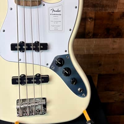 Fender Standard Jazz Bass, Olympic White, Free Ship, 349 image 3
