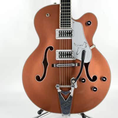 2021 Gretsch Limited Edition Falcon G6136TSL-CPM LTD – 2 Tone Copper / Sahara Metallic image 5