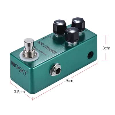 Mosky Audio Mini Screamer + PDC3 Guitar Effect Pedal Tube Overdrive Pedal image 7