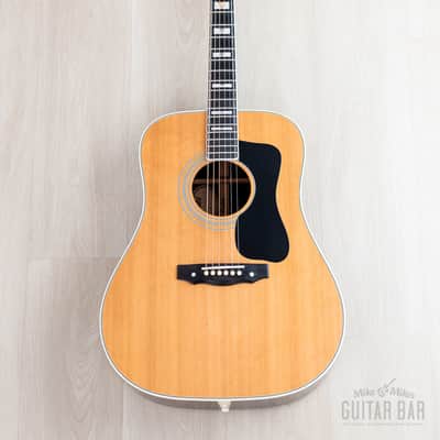 1978 Guild D-55 Vintage Dreadnought Acoustic Guitar, Near-Mint w/ Case, Westerly RI image 2