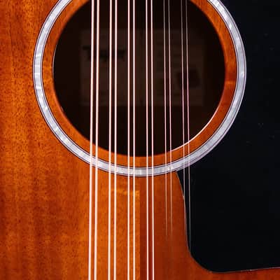 Taylor 260ce-K DLX Doce Doble Acoustic/Electric Guitar with Hardshell Case - Factory Demo image 11