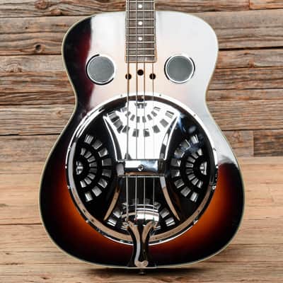 Regal RD-05 Acoustic Resonator Bass Sunburst image 8