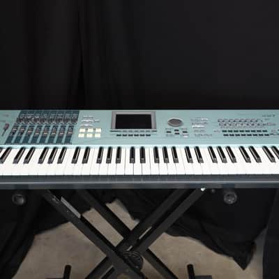 Yamaha Motif XS 7 Production Synthesizer 2000s - Gray image 7