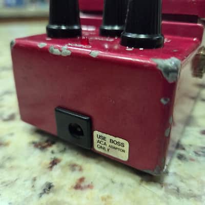 Boss DM-3 Delay (Black or Green Label) 1984 - 1986 - Red image 5