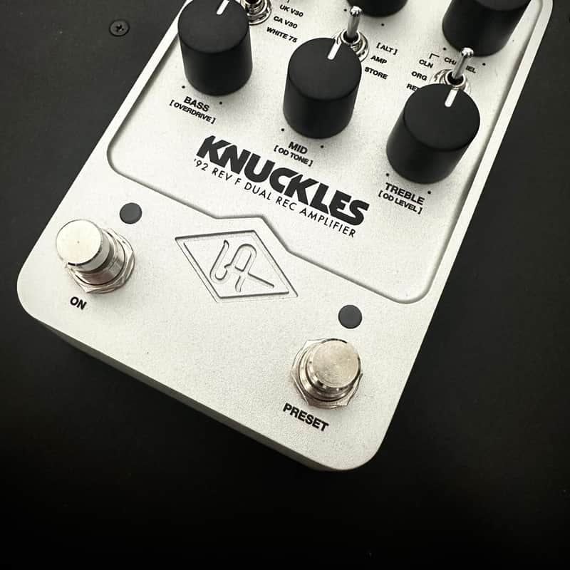 2024 – Present Universal Audio Knuckles ’92 Rev F Dual Rec Amp…