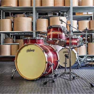 Polmuz Maple Model 1 - 22/12/16/14SD - Artist Red Jatoba Fade image 10
