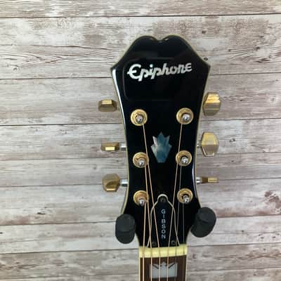 Used Epiphone EJ200 Super Jumbo 90s image 6