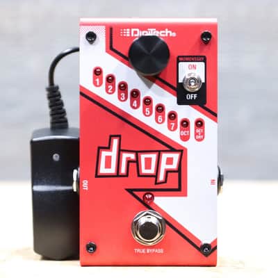 DigiTech Drop Compact Polyphonic Drop Tune Pitch-Shifter Effect Pedal w/Adapter image 6
