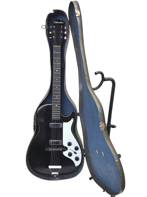 Original Vintage 1961 Silvertone 1420 Stratotone H-46 Made by
