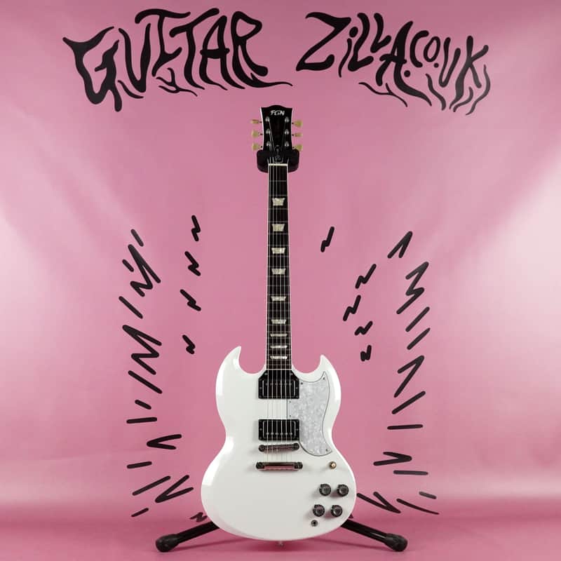 FGN Neo Classic SG NSG-100 2016 Snow White MIJ Japan FujiGen | Reverb