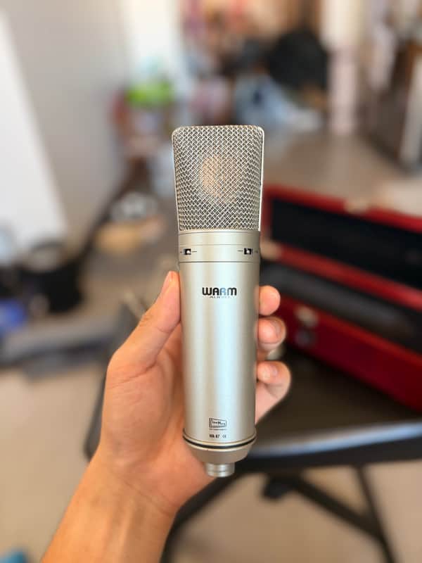 Warm Audio WA-87 Large Diaphragm Multipattern Condenser Microphone 2016 - 2020 - Nickel image 1