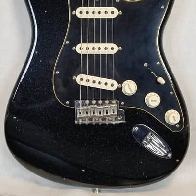 Fender Custom Shop 1963 Stratocaster® Journeyman Relic® with Closet Classic Hardware, Rosewood Fingerboard, Black Sparkle image 1