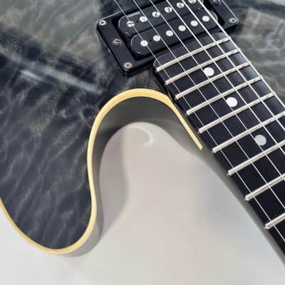 Fender Telecaster Set Neck 1991 Custom Shop Trans Black image 10
