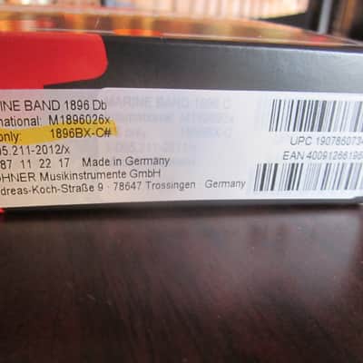 Hohner Marine Band 1896 Harmonica Key of Db 1896BX-Db image 3