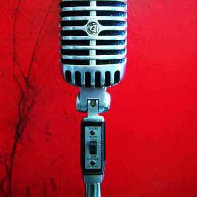 Vintage 1960's Shure 55SW Unidyne dynamic cardioid microphone w accessories 55 556S 55S image 10