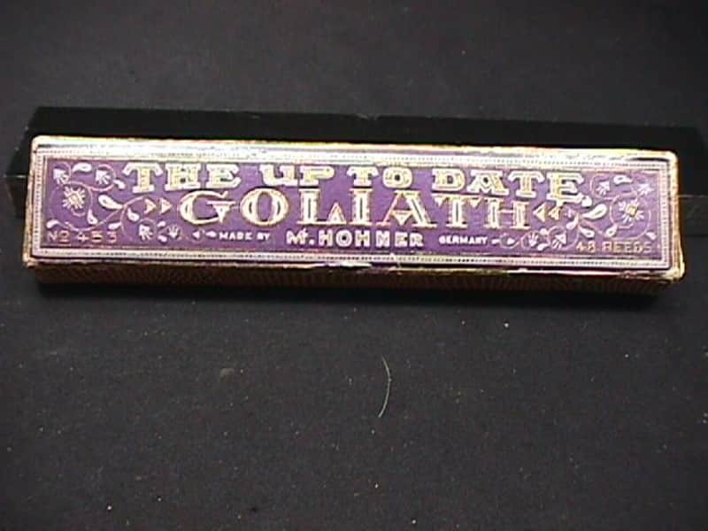 M. Hohner The Goliath Harmonica in the Key of G in it's Original Case & Ready to Play image 1