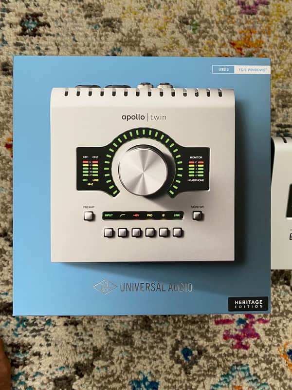 Universal Audio Apollo Twin USB DUO Heritage Edition (Windows) - Mint with Box image 1