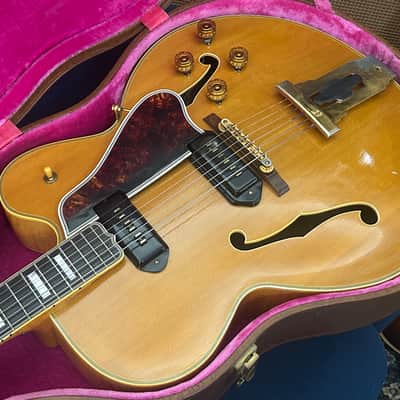Vintage Gibson L5CNES 1955 Blonde Natural OHSC TAGS! WOW Bild 8