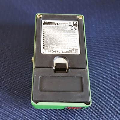 JHS Ibanez TS9 Tube Screamer with "Tri-Screamer" Mod - Green with Green Knobs image 10