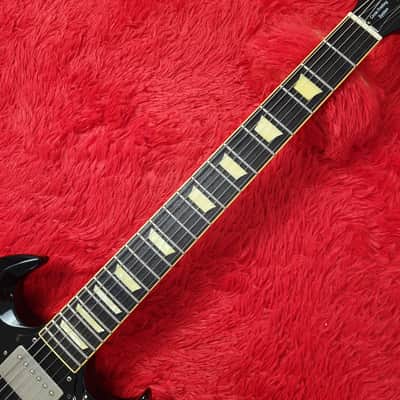History SH-SG 2010 SG Standard Black - Heritage Wood - Original Hard Shell Case - Made By Fujigen in Japan MIJ image 6