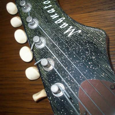 Magnatone Starstream X-5 Zephyr 1964 - 1966 - Black Sparkle image 7