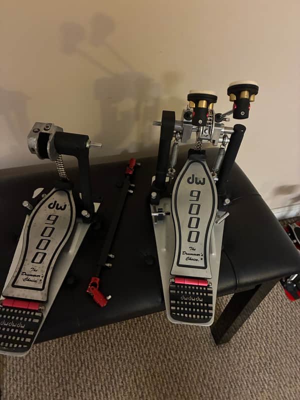 DW 9000 Series Double Bass Drum Pedal image 1