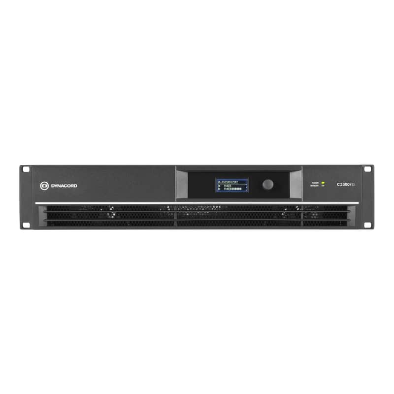 Dynacord C Series DSP Power Amplifier 2x1400w image 1