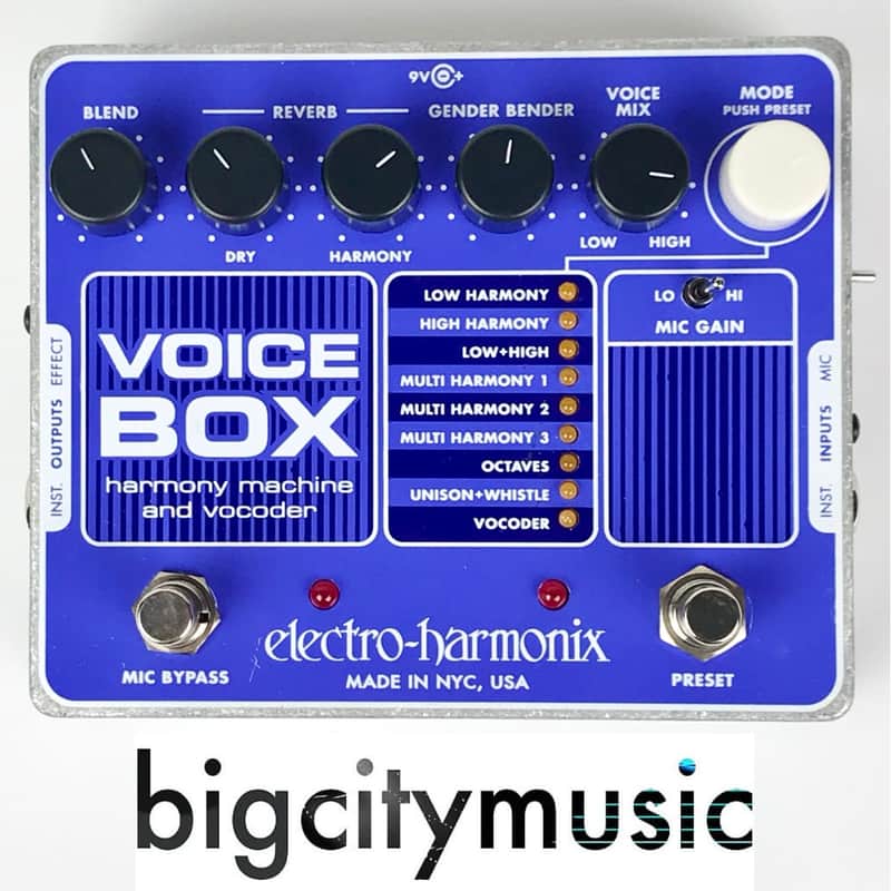 Electro-Harmonix Voice Box Harmony Machine & Vocoder, Made in NYC, USA image 1