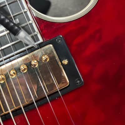 Epiphone Alex Lifeson Signature Les Paul Custom Axcess 2023 - Present Ruby image 20