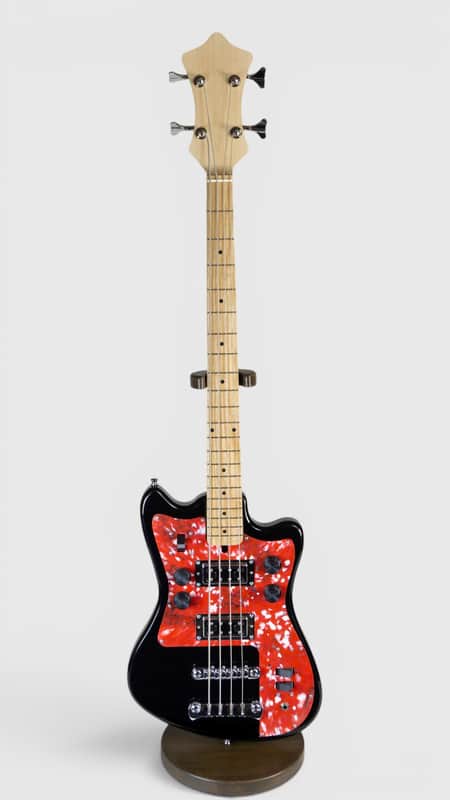 Borisov Bassa Style Custom 4-String Guitar Onboard Fuzz Circuit USSR image 1