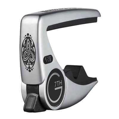 G7th ART Performance 3 6-String Guitar Capo (Silver Celtic Special Edition)