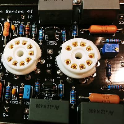 Dynaco ST-70 / Dynakit Stereo 70 Tube Amplifier w/ Evolution 4T Dual Triode Driver, w/ Tubes & Cover image 16
