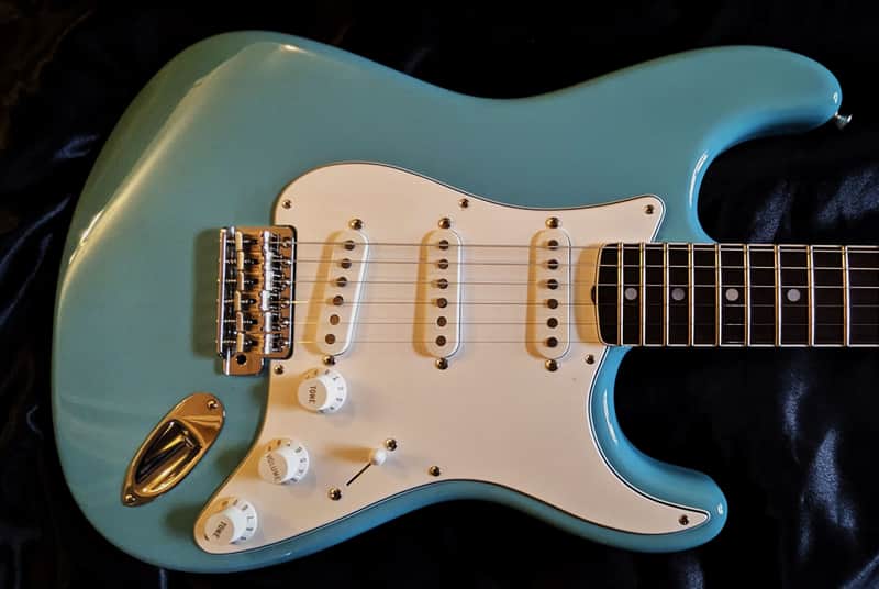 2018 Fender Eric Johnson Stratocaster with Rosewood Fretboard - Tropical Turquoise image 1